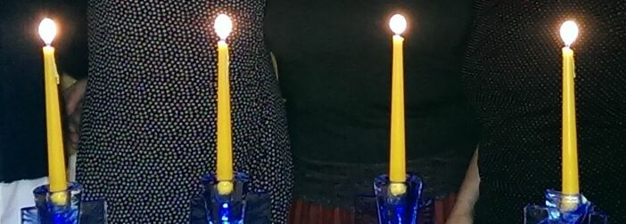 Kerzenzeremonie bei Aufnahme einer neuen Clubschwester